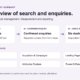 CoverMy delivery summary linking campaign sources, confirmed enquiries and six dashboard views. Not a platform screenshot or performance result.